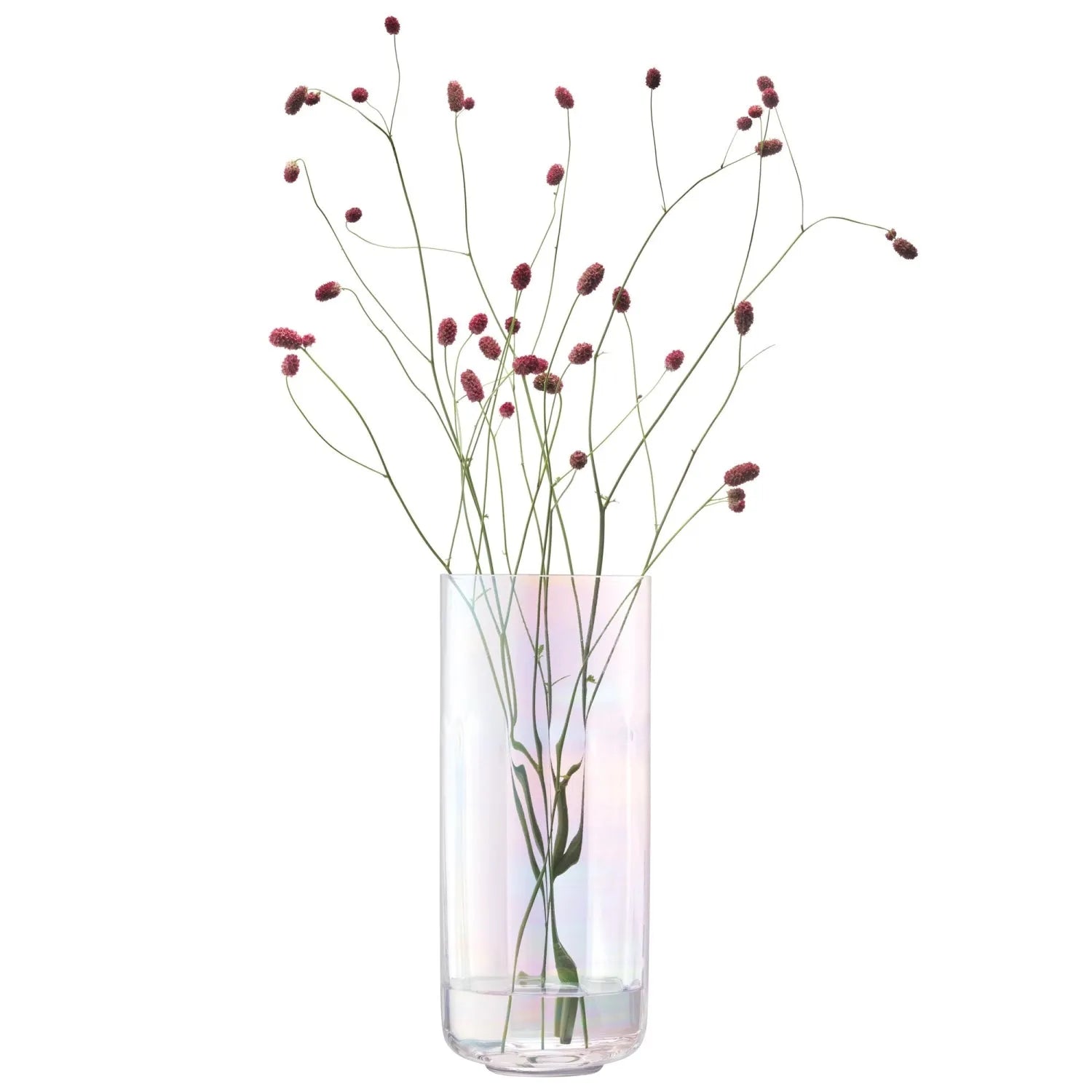 Exquisite LSA Pearl Vase H28.5cm aus schimmerndem Perlmuttglas.
