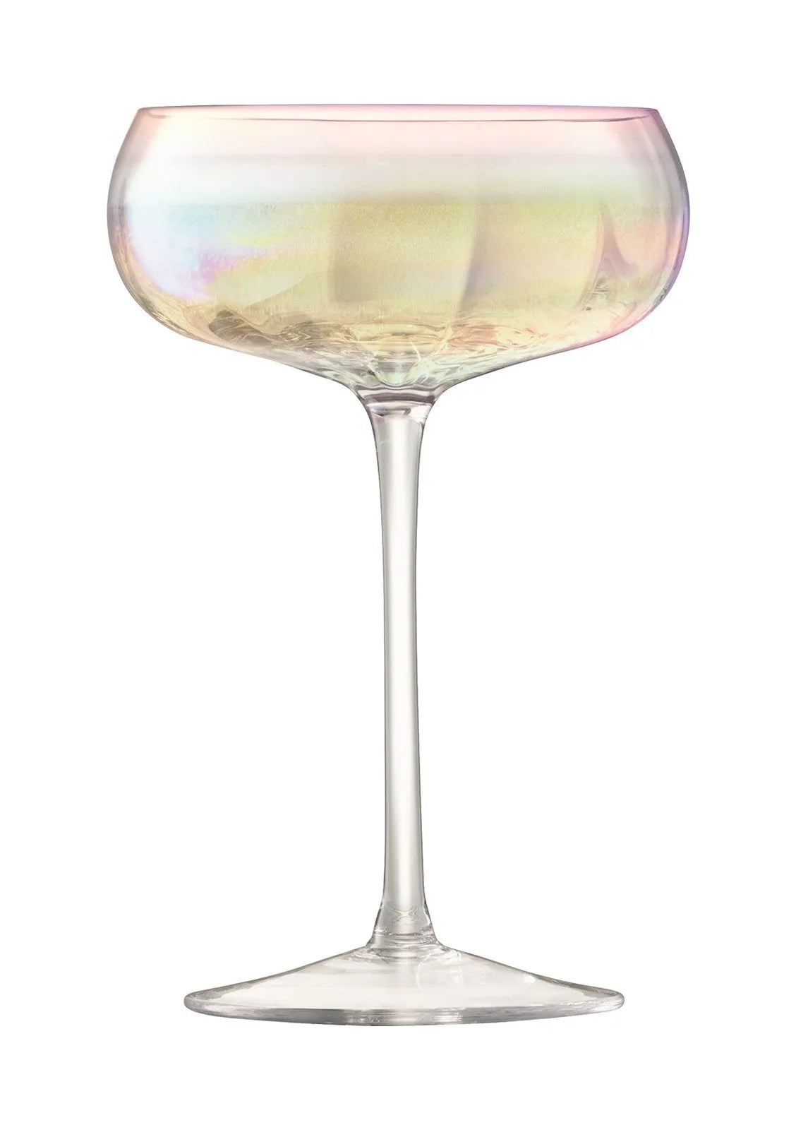 Stilvolle LSA Pearl Sektschalen 300ml im 2er Set, perlmuttfarben.