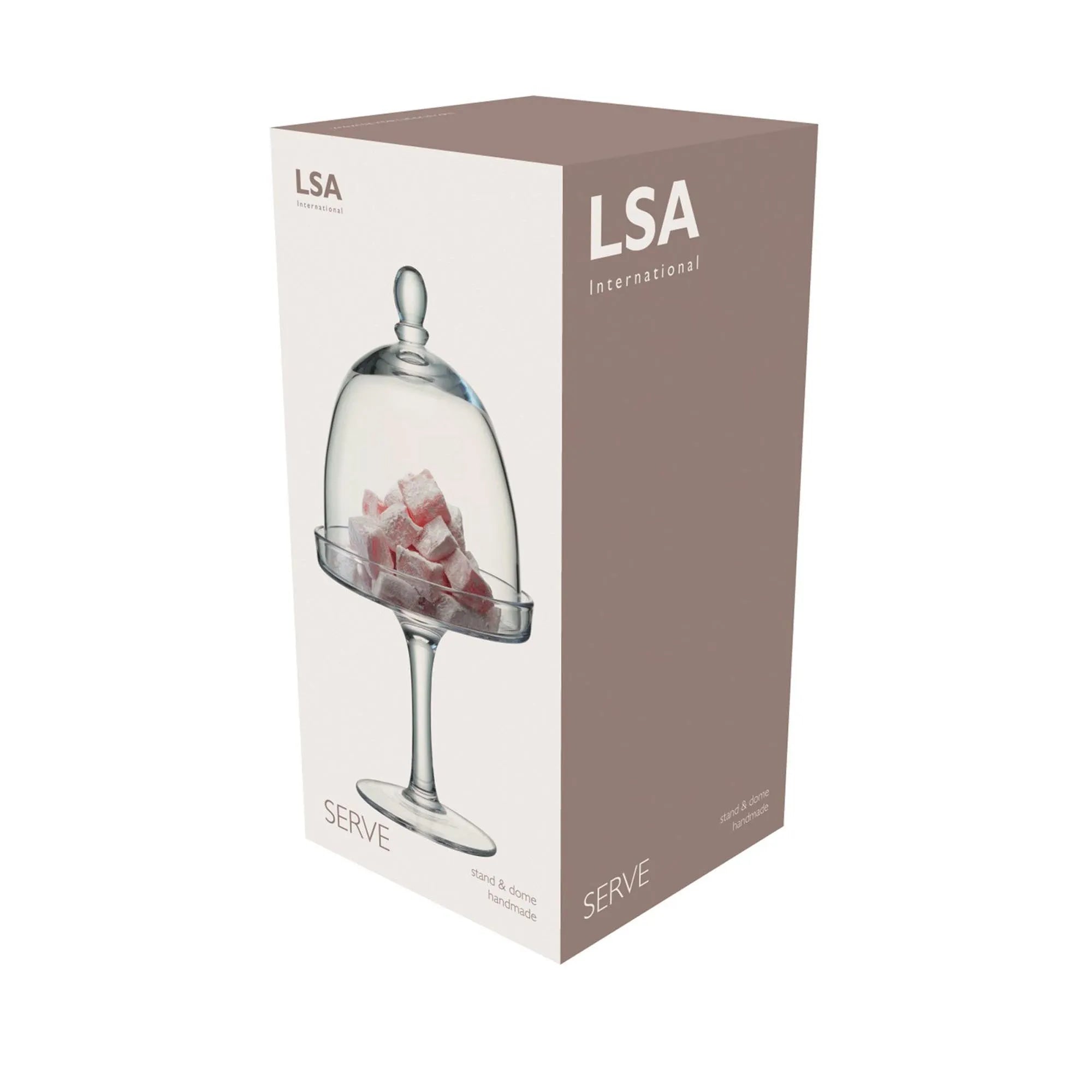 Elegante LSA Serve Haube Ø15cm, perfekt für stilvolle Präsentationen.