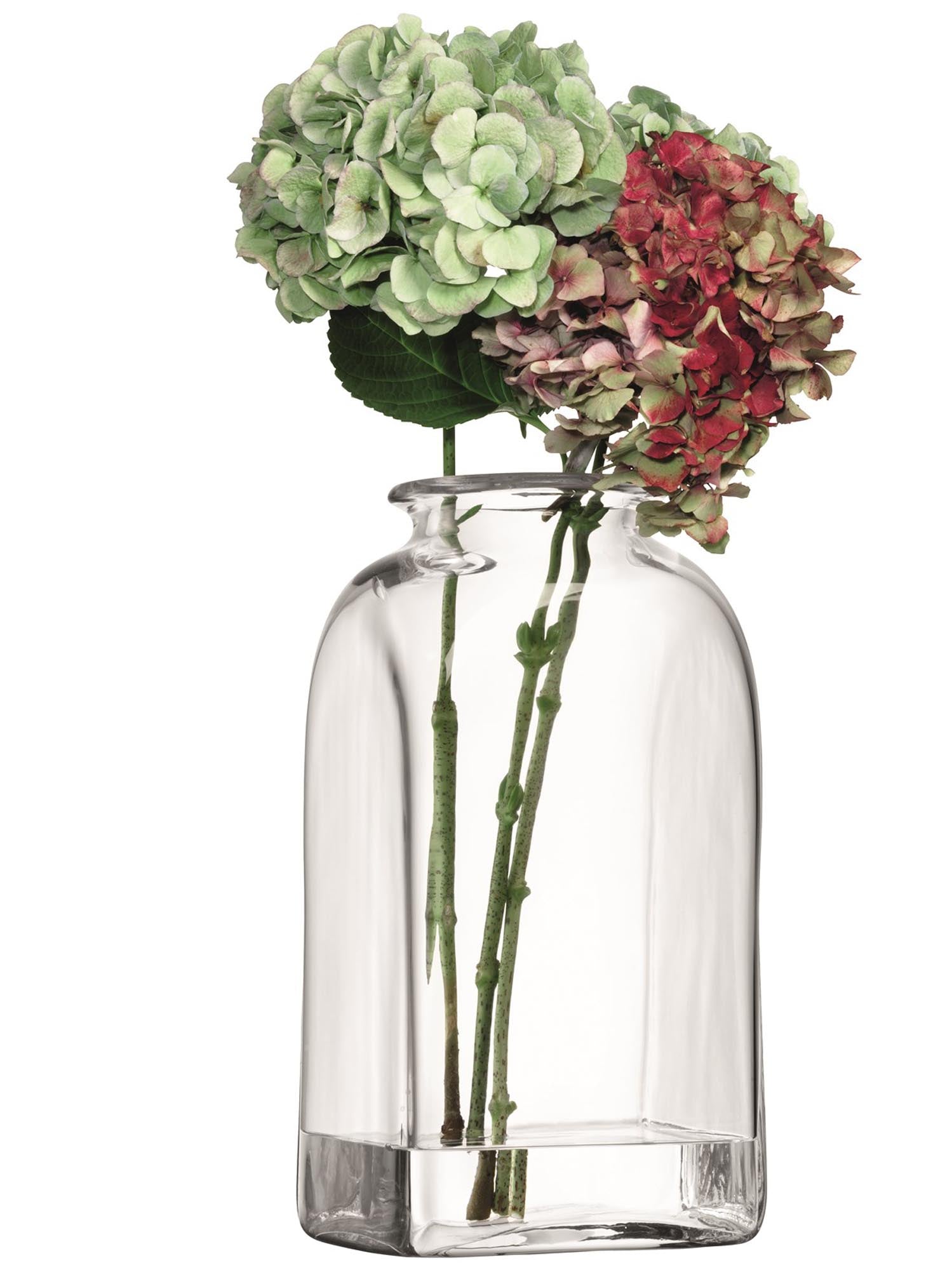 Umberto Vase H40cm - klar