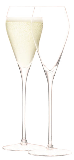 Set di 2 bicchieri da vino Prosecco 250ml