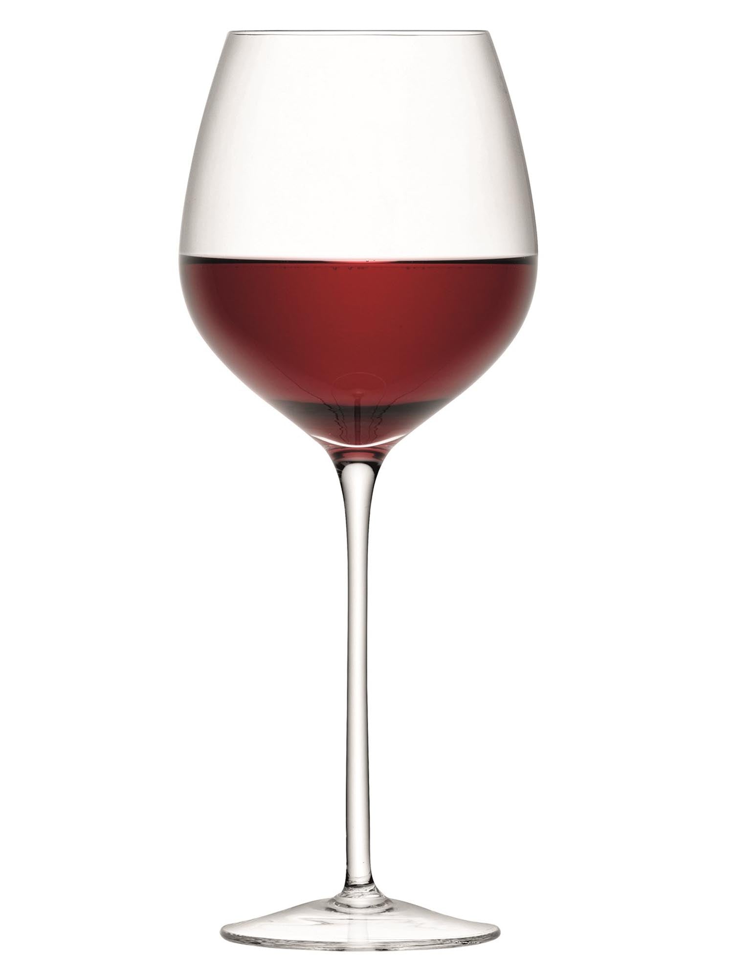 Elegantes 2er Set Rotweingläser (700ml) von LSA: Handgefertigt, klar, langlebig, spülmaschinenfest – ideal für Weinkenner.