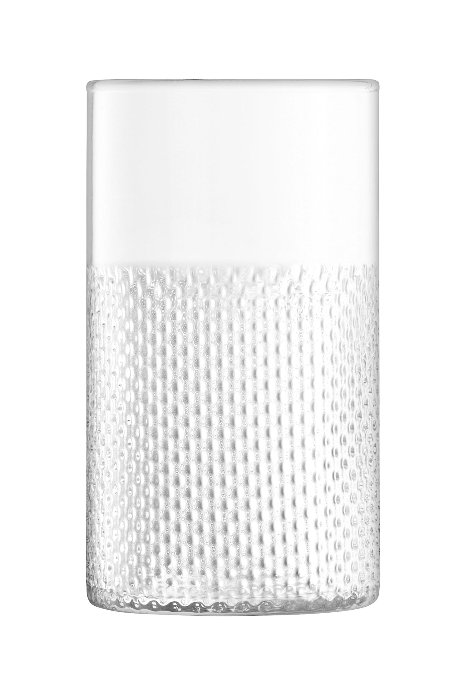 Wicker Vase Sturmlicht H25cm Klar - KAQTU Design
