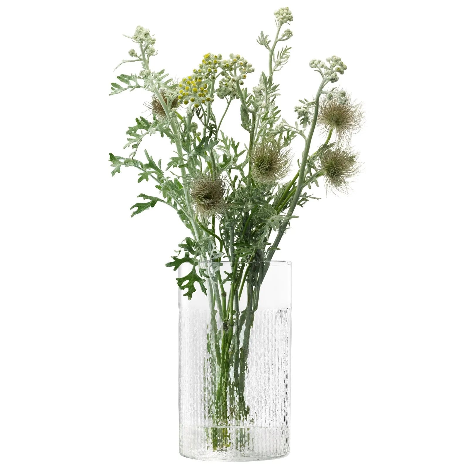 LSA Wicker Behälter: Klarer Stil, Ø15cm, H24.5cm, mit Deckel.
