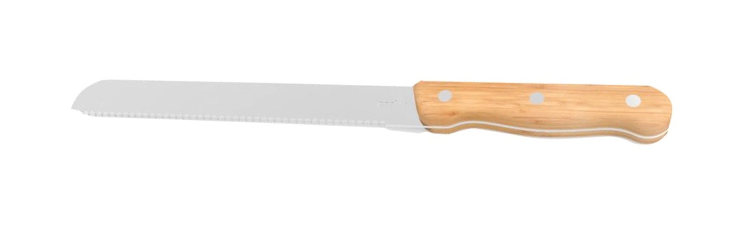 Pebbly Brotmesser natural, 32x2.6cm - KAQTU Design