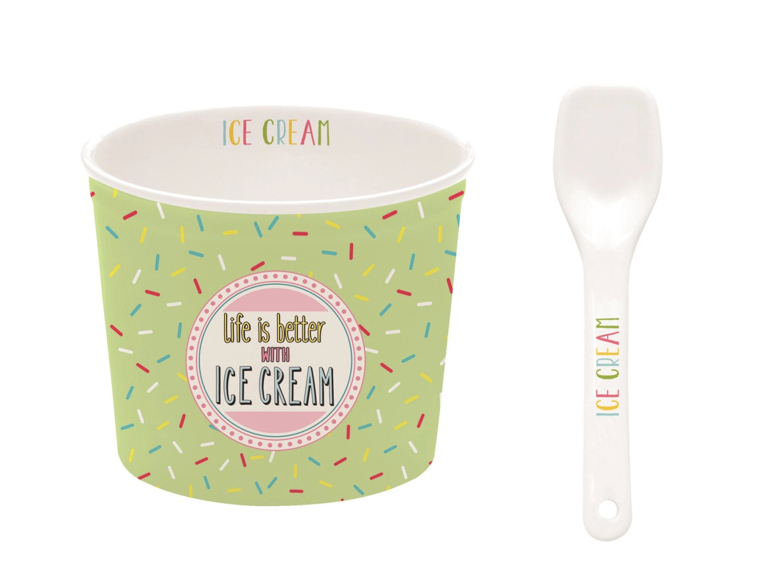 Ice Cream Eisbecher grün, D8.5cm - KAQTU Design