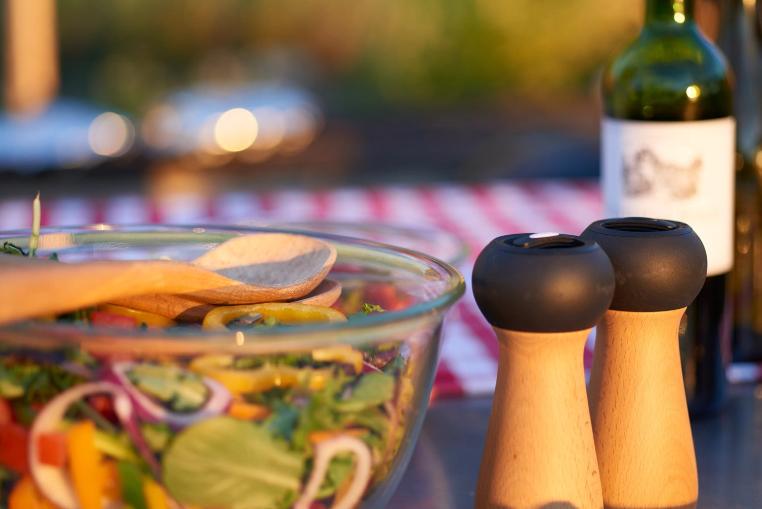 Service cuillère grande, bois de hêtre, 31,4 cm