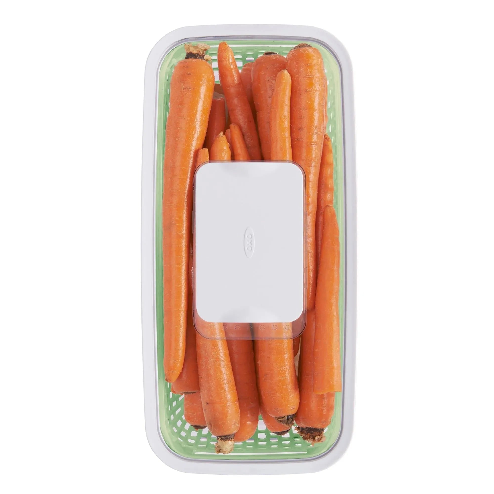 Frische Lebensmittel mit OXO Greensaver, 33.4x16x14 cm, bewahren.