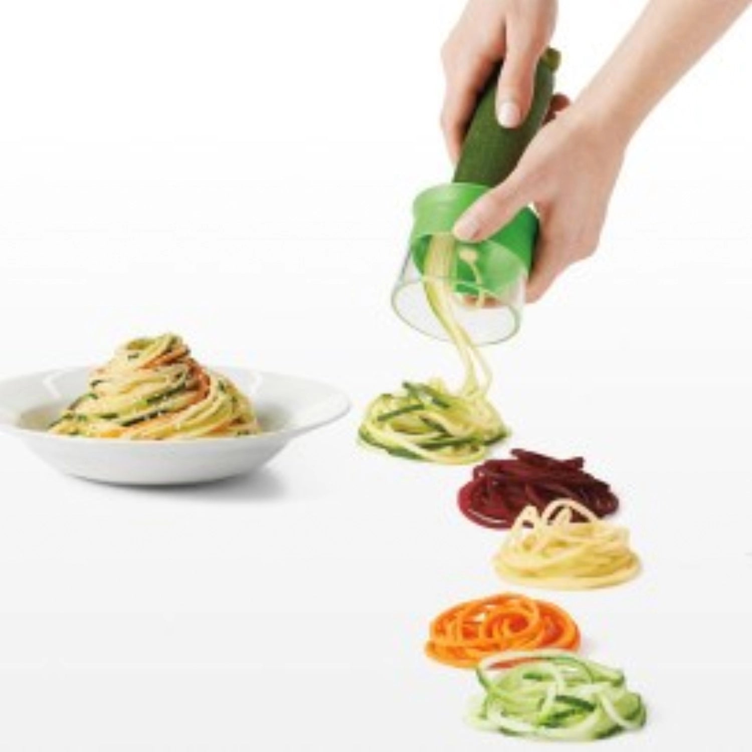Hand Spiralizer Vegetables<tc>schneider</tc>, green