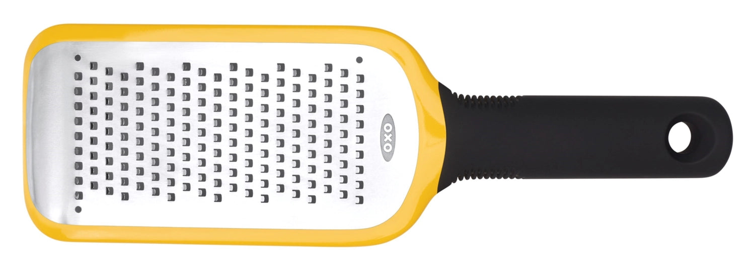 Râpe fine moyenne OXO, gravée