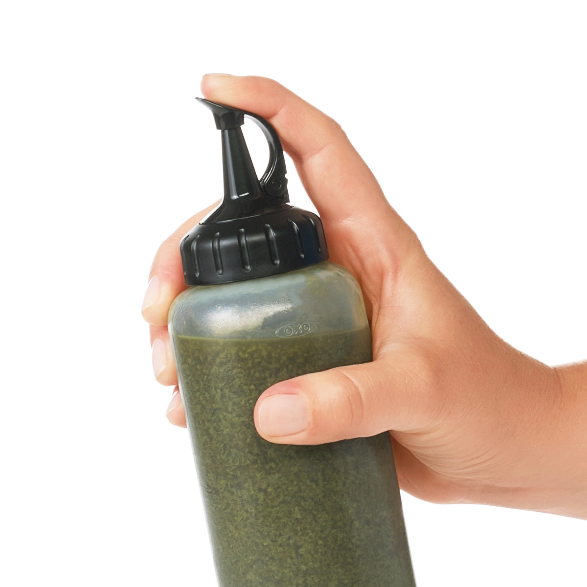 Chef's Dispenserflasche, mittel, 350 ml in Transparent präsentiert im Onlineshop von KAQTU Design AG. Barzubehör ist von OXO
