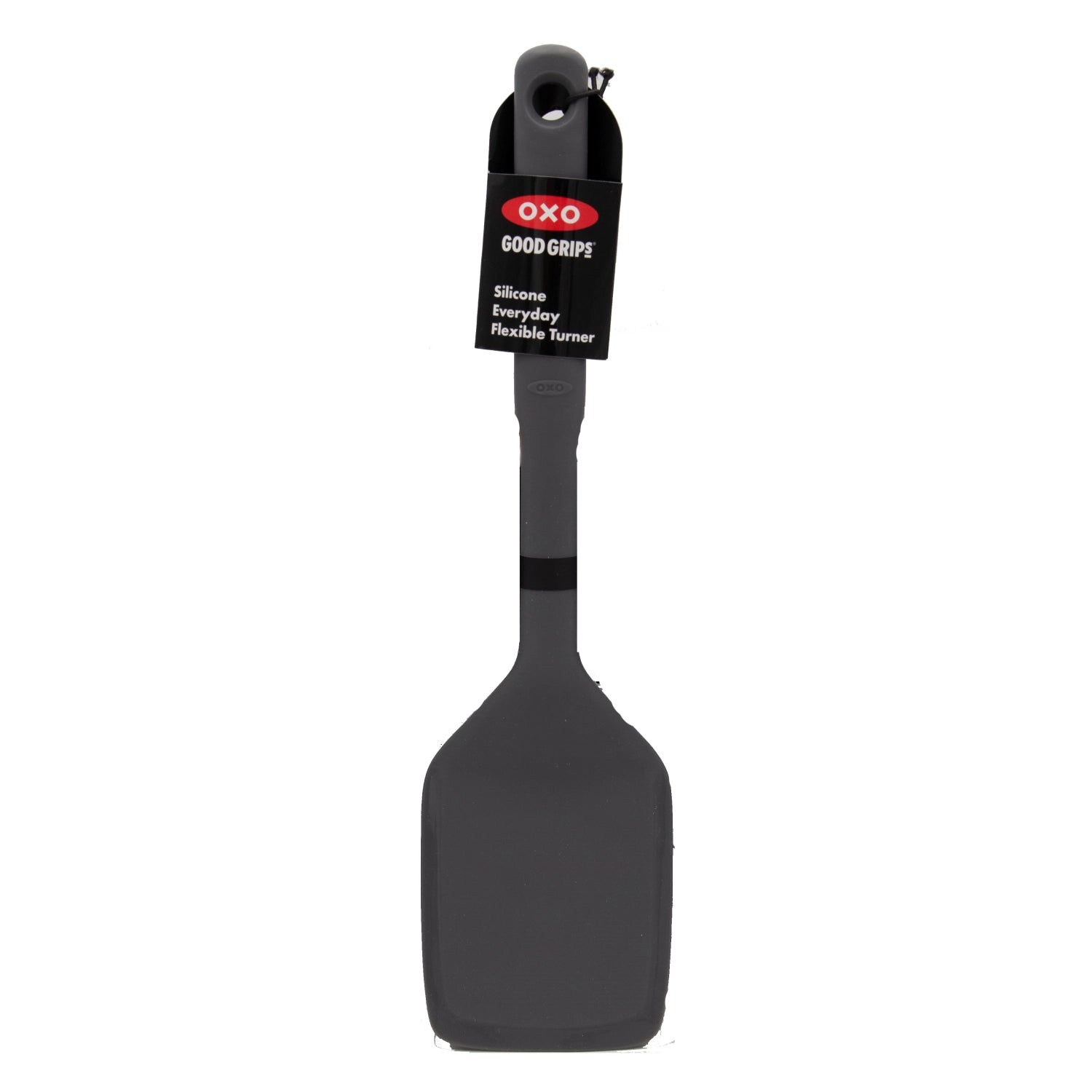 Großer Silikonwender von OXO, hitzebeständig, ideal für empfindliche Oberflächen und vielseitige Einsätze in der Küche.