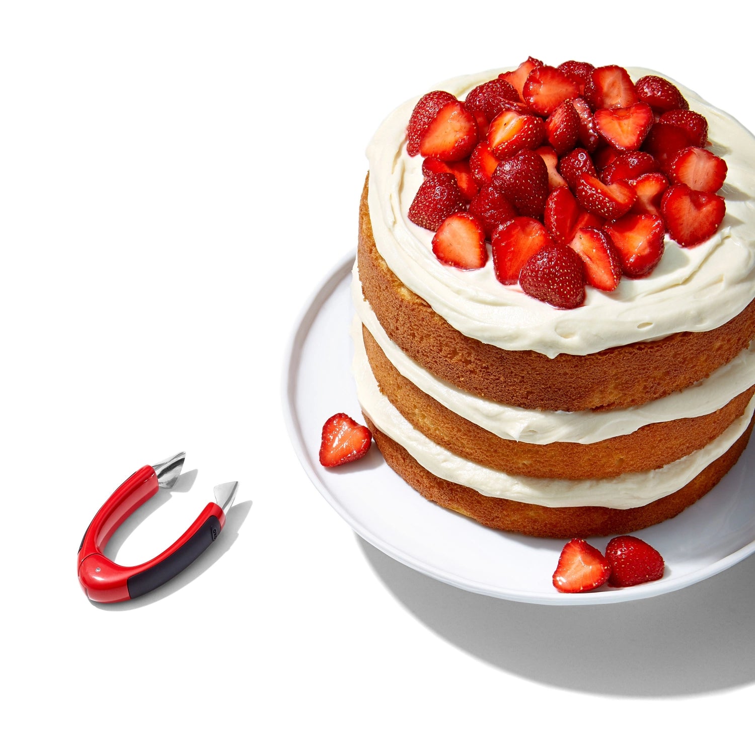 Good Grips Erdbeerstrunkentferner