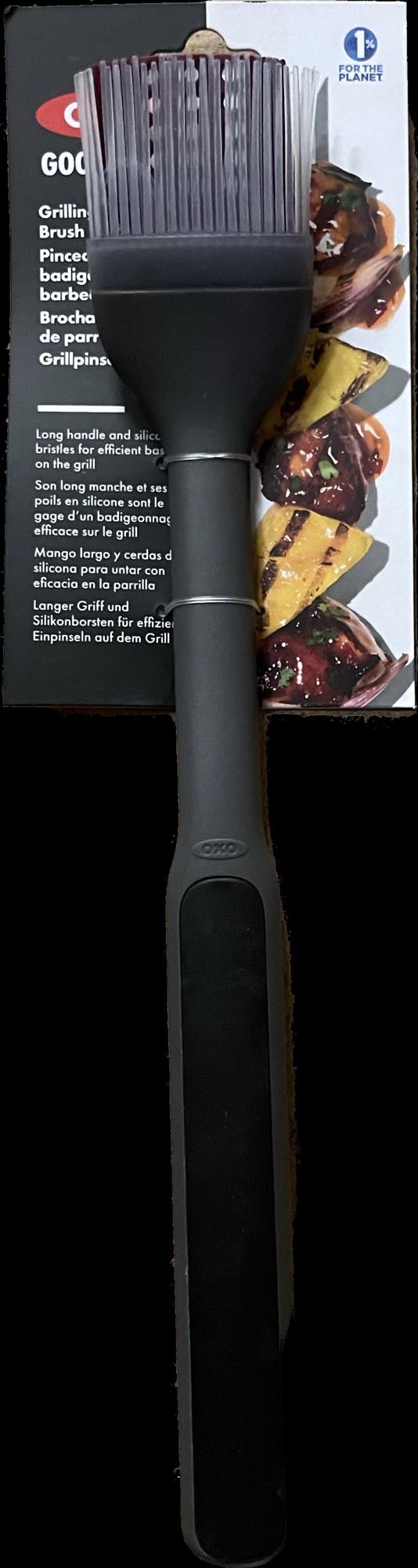 Grillpinsel von OXO: Präzises Marinieren mit ergonomischem Design.
