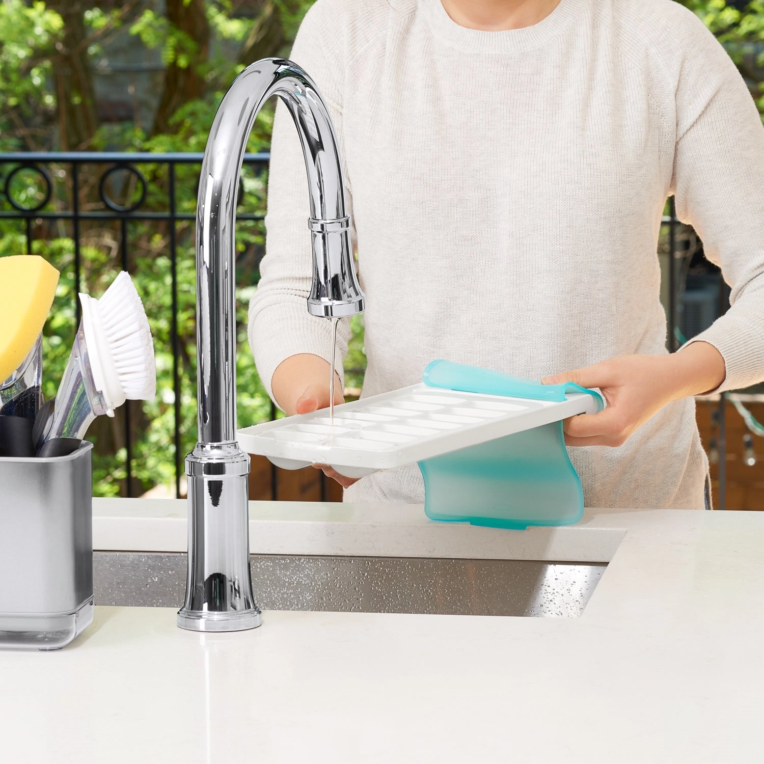 Good Grips leak-proof ice cube tray