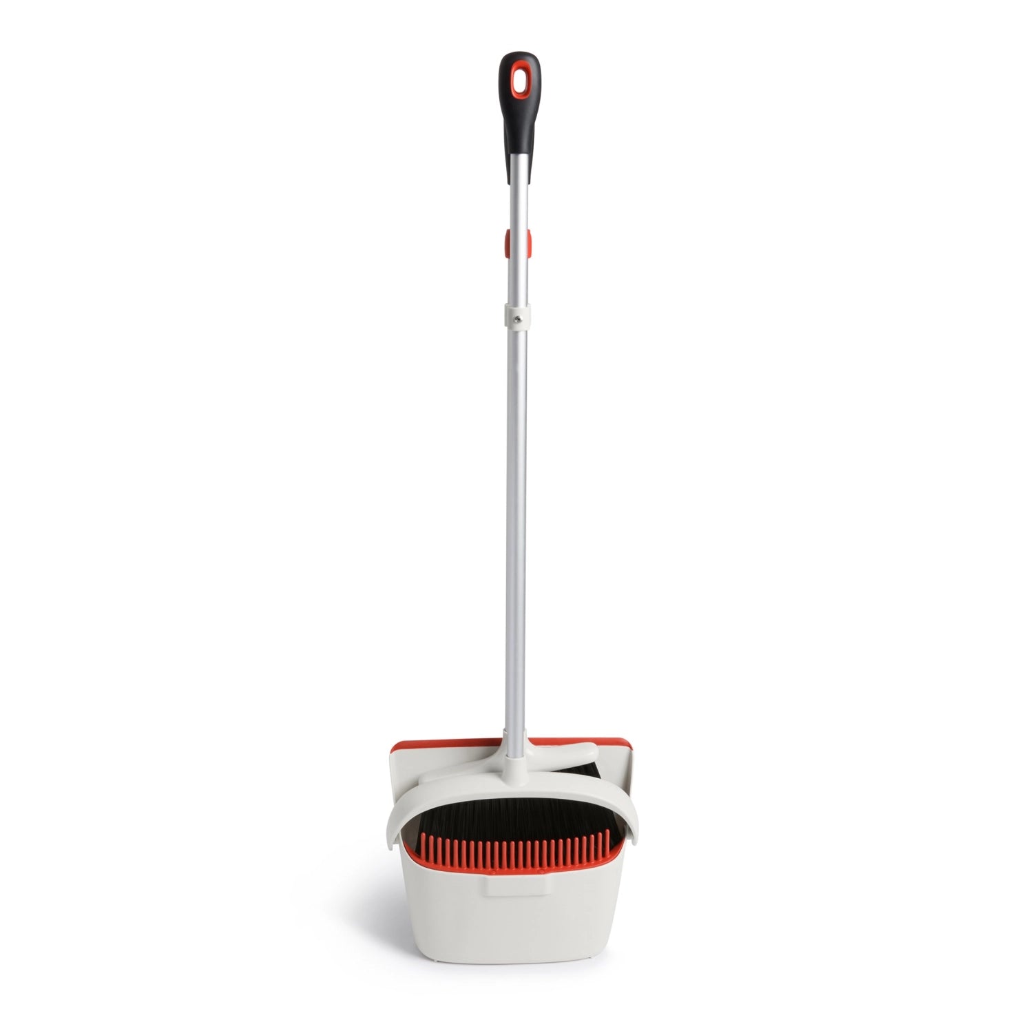 Effizientes Wischer Set von OXO mit ausziehbarem Besen, ideal für die Reinigung großer Flächen und schwer erreichbarer Stellen.