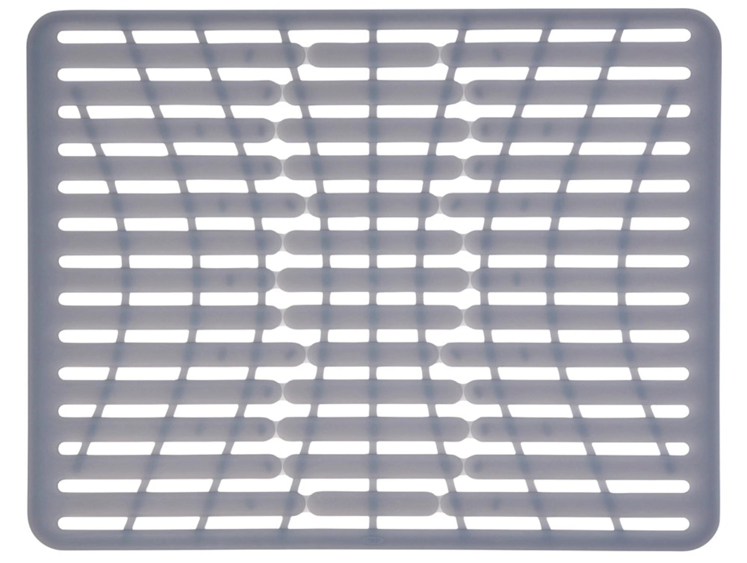 Silikon Spülbeckenmatte, grau, gross, 43x32 cm