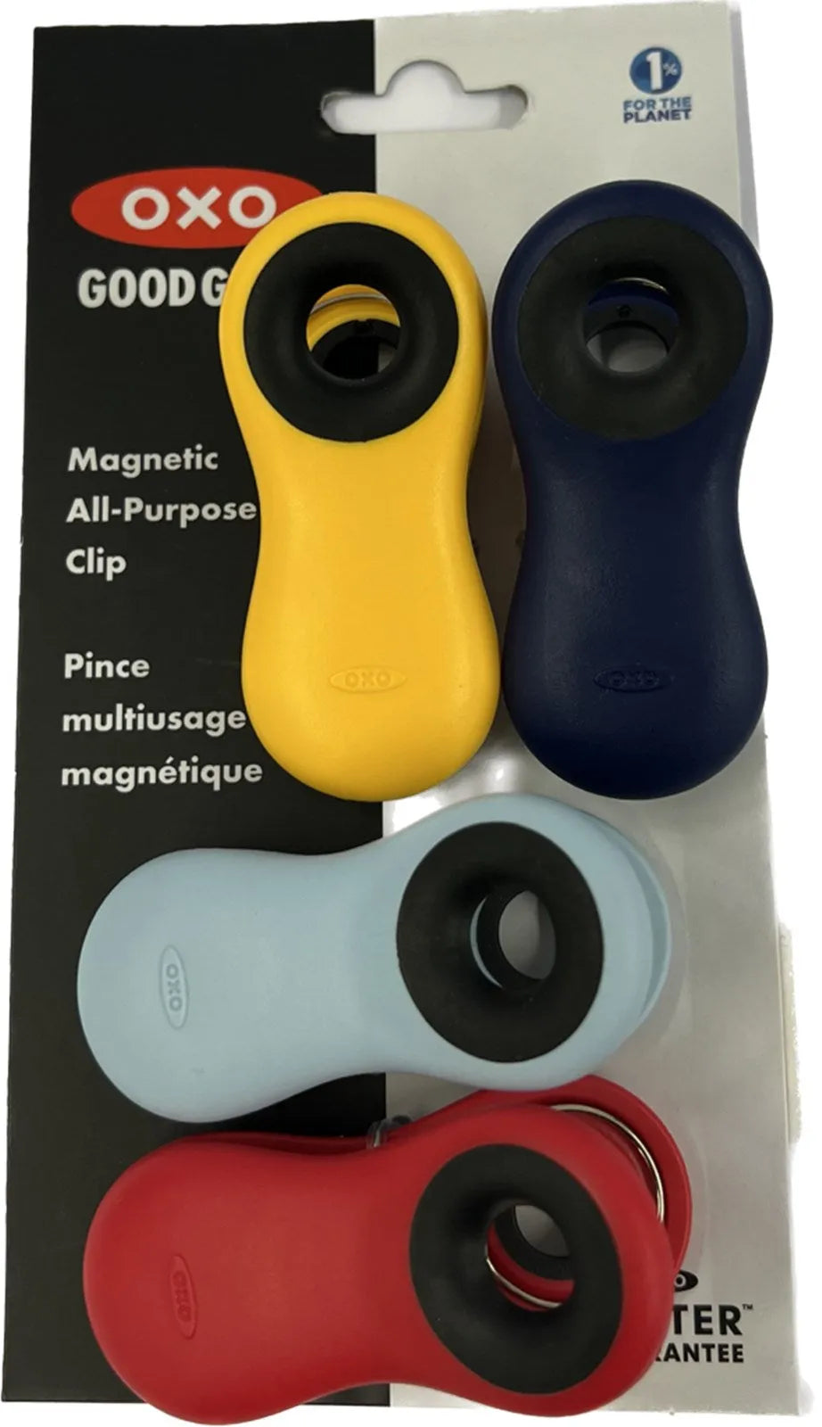 OXO Good Grips Clips: Bunte Helfer für Küche und Haushalt.