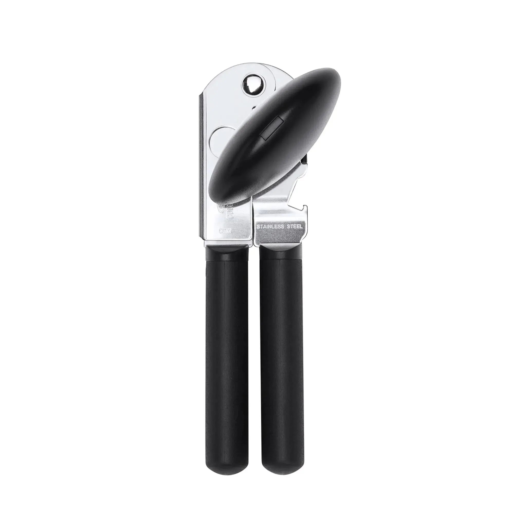 Der OXO Dosenöffner mit Weichgriff, 17.8 cm, aus Edelstahl, bietet Komfort, Langlebigkeit und einfache Reinigung. Perfekt für jede Küche.