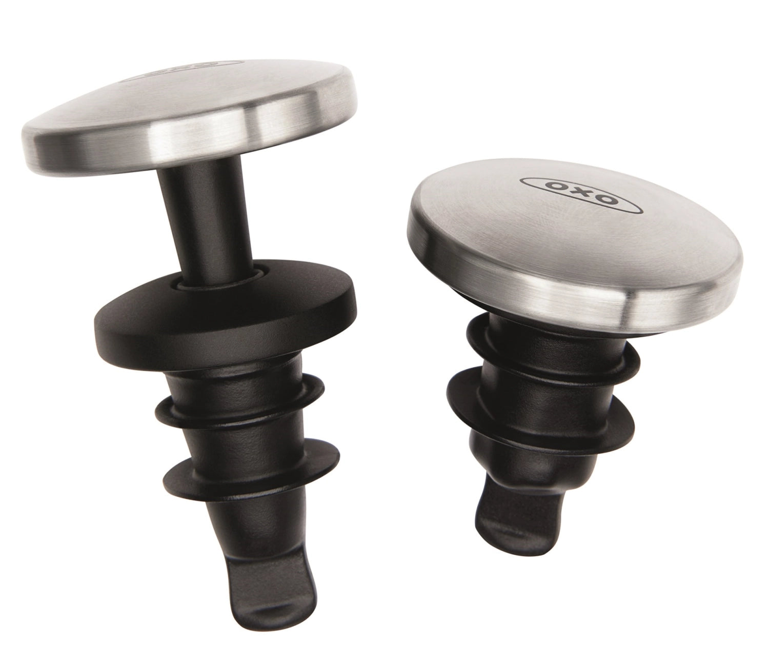 Bouchon de bouteille de vin en acier Good Grips, lot de 2