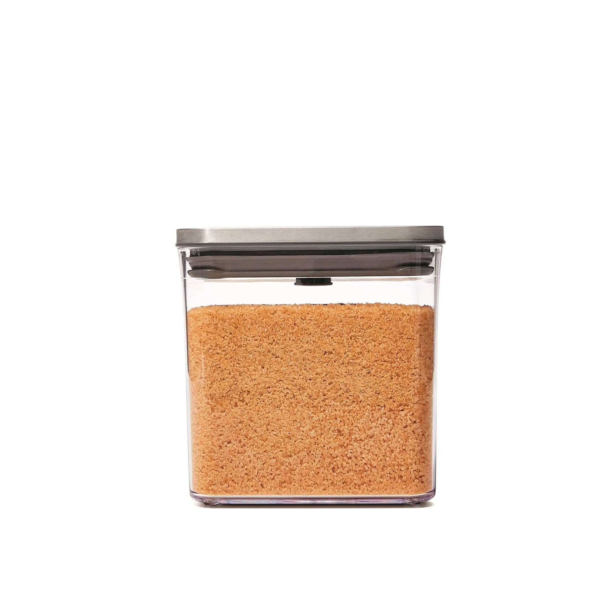 OXO GG STL 2.6L: Quadratischer Behälter für optimale Frische.