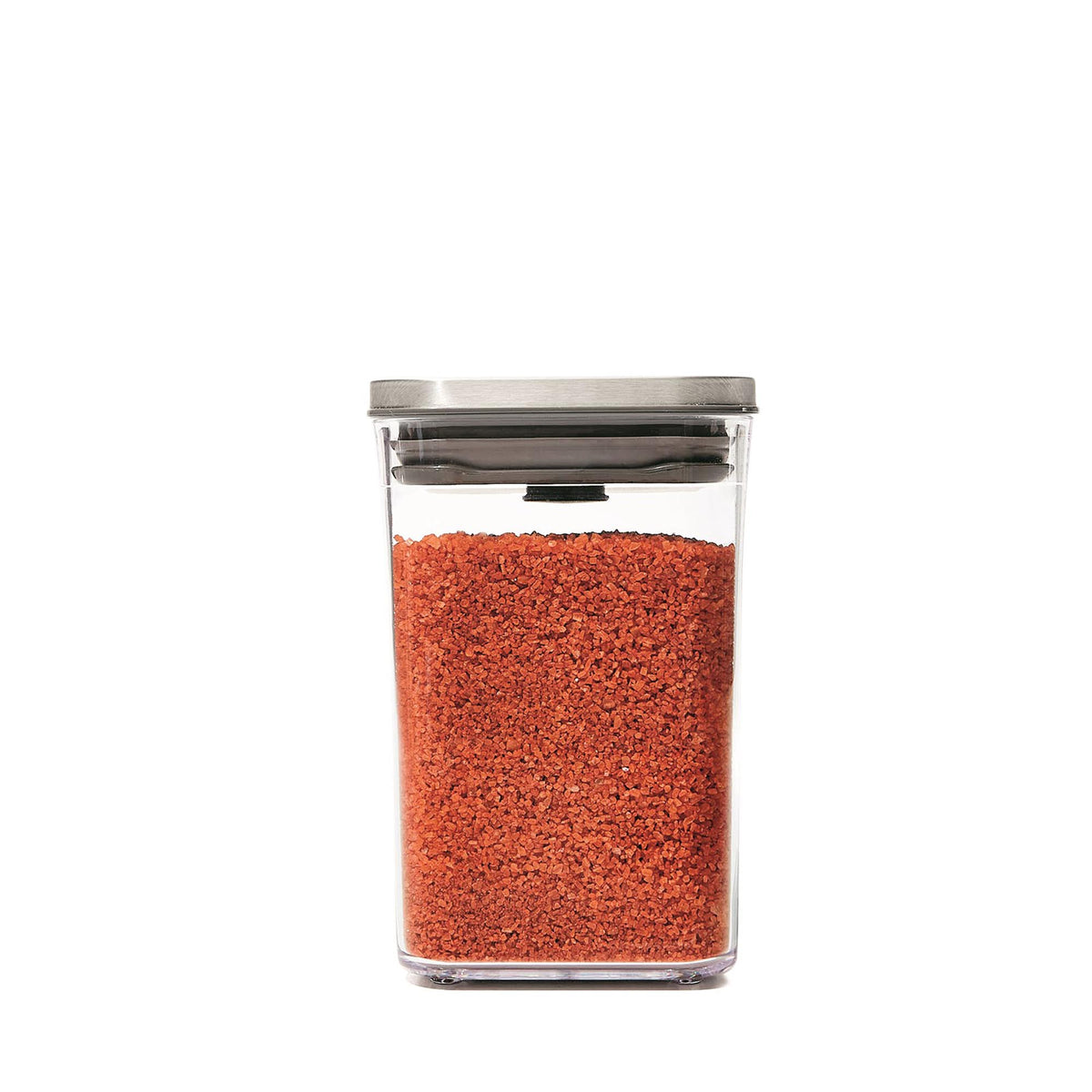 Good Grips Steel POP Behälter, recht., klein, 1.0L in Transparent präsentiert im Onlineshop von KAQTU Design AG. Aufbewahrungsdose ist von OXO