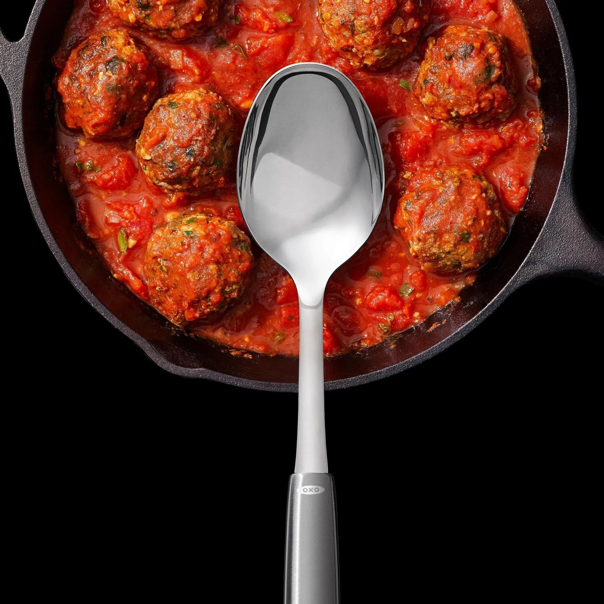 OXO GG STL Löffel 30cm: Ergonomisch für müheloses Kochen.