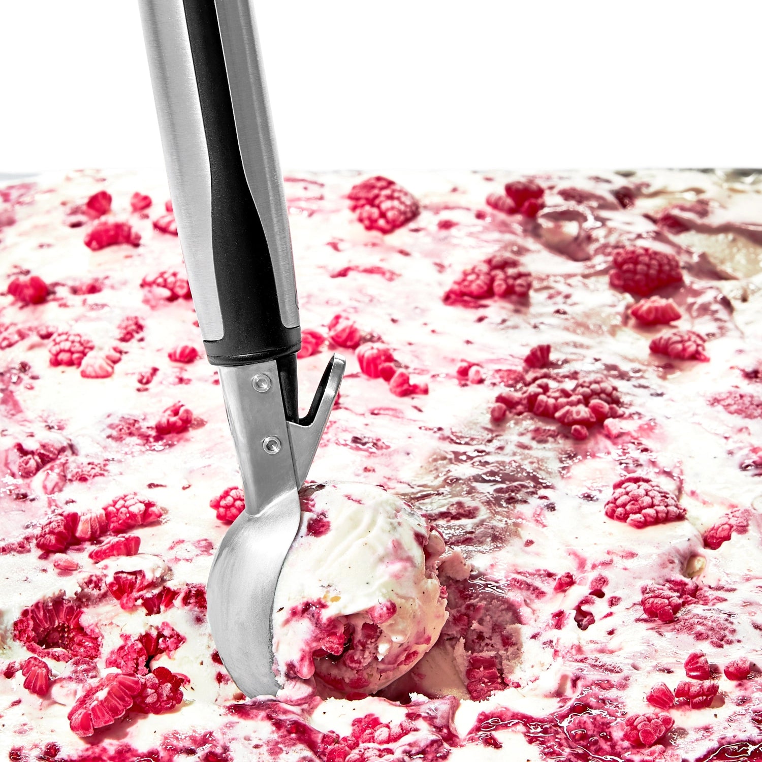 Good grips Steel Glace spoon, 19.6x4.4cm