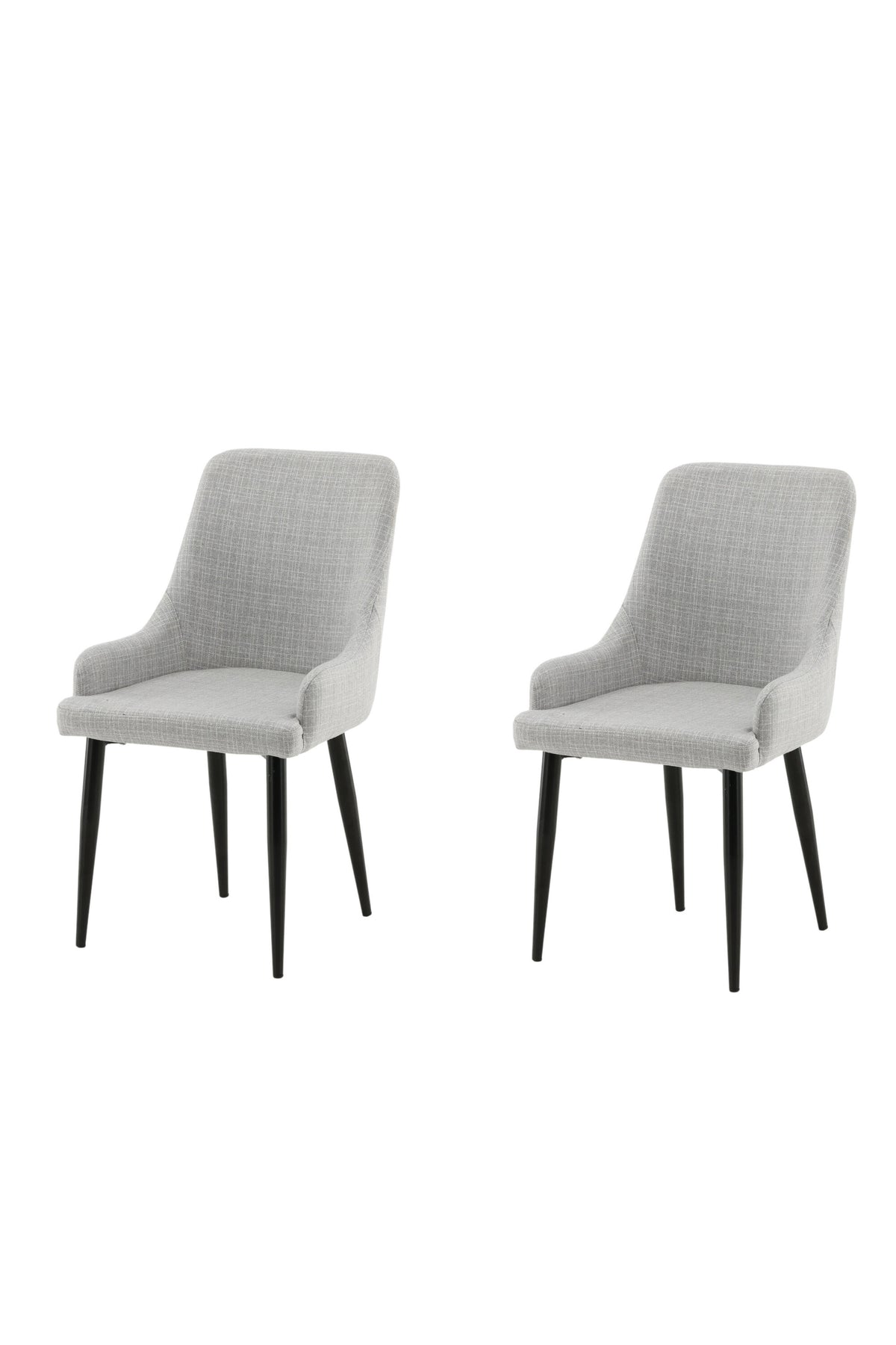 Plaza Stuhl in Hellgrau / Schwarz präsentiert im Onlineshop von KAQTU Design AG. Stuhl ist von Venture Home