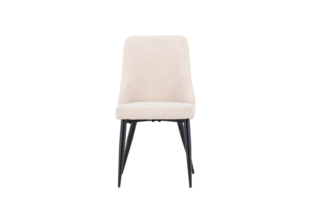 Leone Esszimmerstuhl in Beige präsentiert im Onlineshop von KAQTU Design AG. Stuhl ist von Venture Home