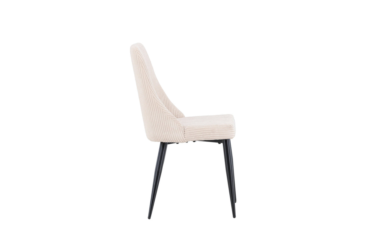 Leone Esszimmerstuhl in Beige präsentiert im Onlineshop von KAQTU Design AG. Stuhl ist von Venture Home
