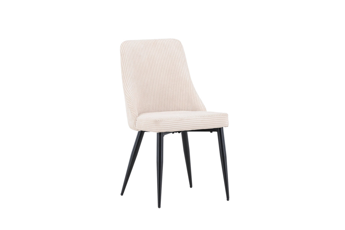 Leone Esszimmerstuhl in Beige präsentiert im Onlineshop von KAQTU Design AG. Stuhl ist von Venture Home