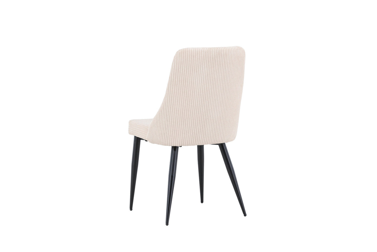 Leone Esszimmerstuhl in Beige präsentiert im Onlineshop von KAQTU Design AG. Stuhl ist von Venture Home