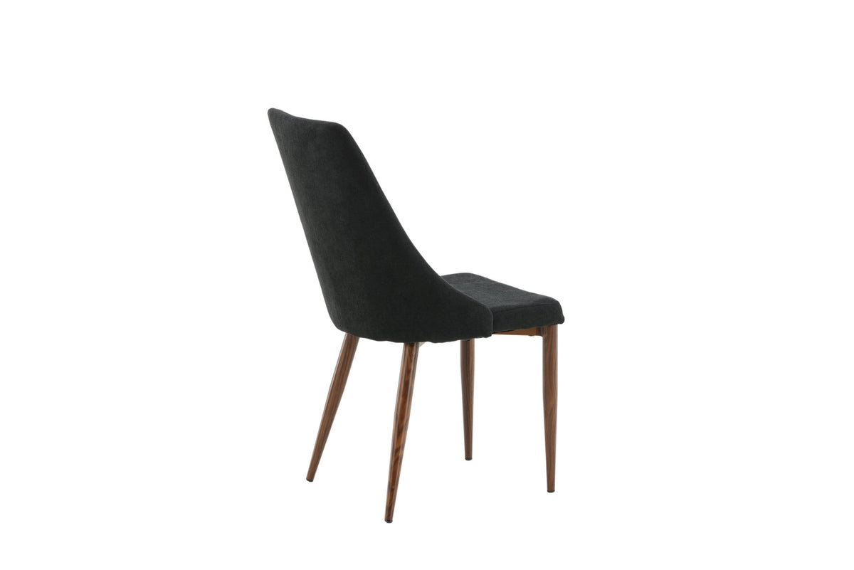 Leone Stuhl in Schwarz präsentiert im Onlineshop von KAQTU Design AG. Stuhl ist von Venture Home