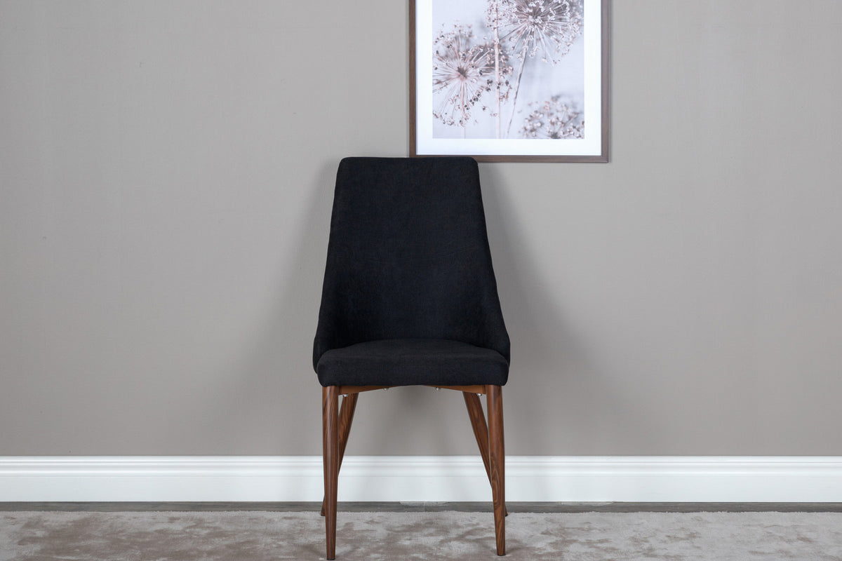 Leone Stuhl in Schwarz präsentiert im Onlineshop von KAQTU Design AG. Stuhl ist von Venture Home
