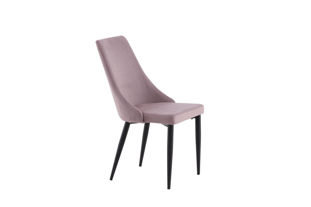Leone Stuhl in Altrosa präsentiert im Onlineshop von KAQTU Design AG. Stuhl ist von Venture Home