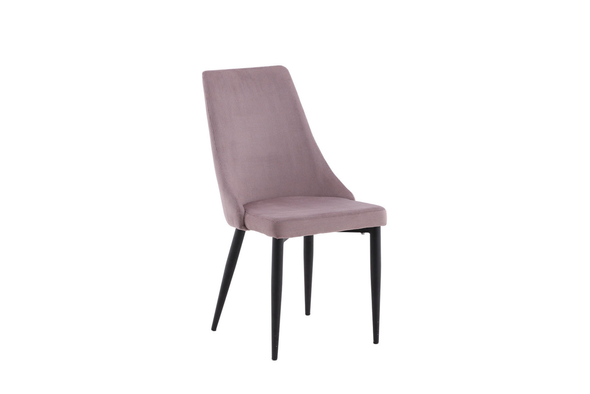 Leone Stuhl in Altrosa präsentiert im Onlineshop von KAQTU Design AG. Stuhl ist von Venture Home