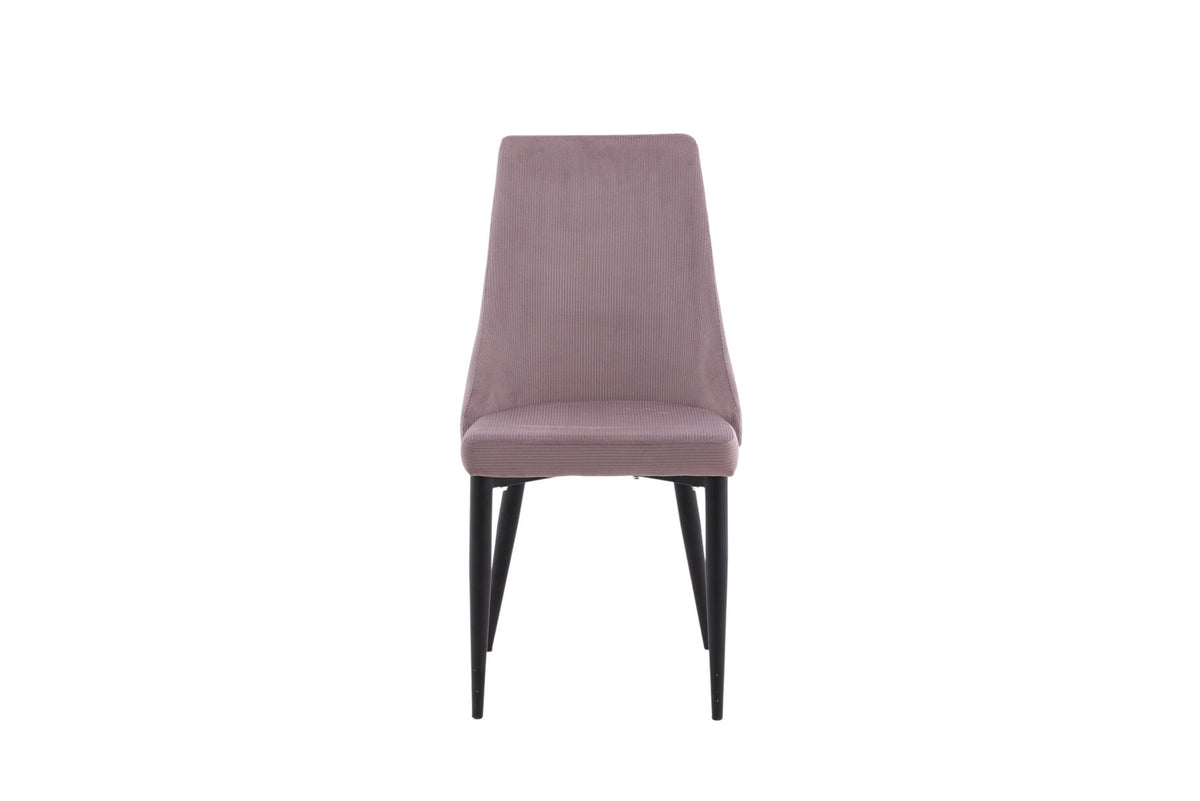 Leone Stuhl in Altrosa präsentiert im Onlineshop von KAQTU Design AG. Stuhl ist von Venture Home