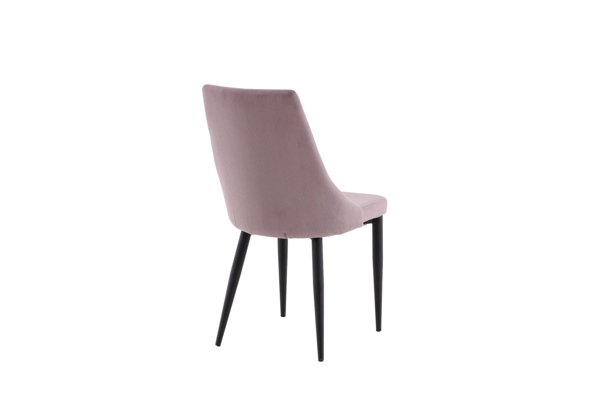 Leone Stuhl in Altrosa präsentiert im Onlineshop von KAQTU Design AG. Stuhl ist von Venture Home
