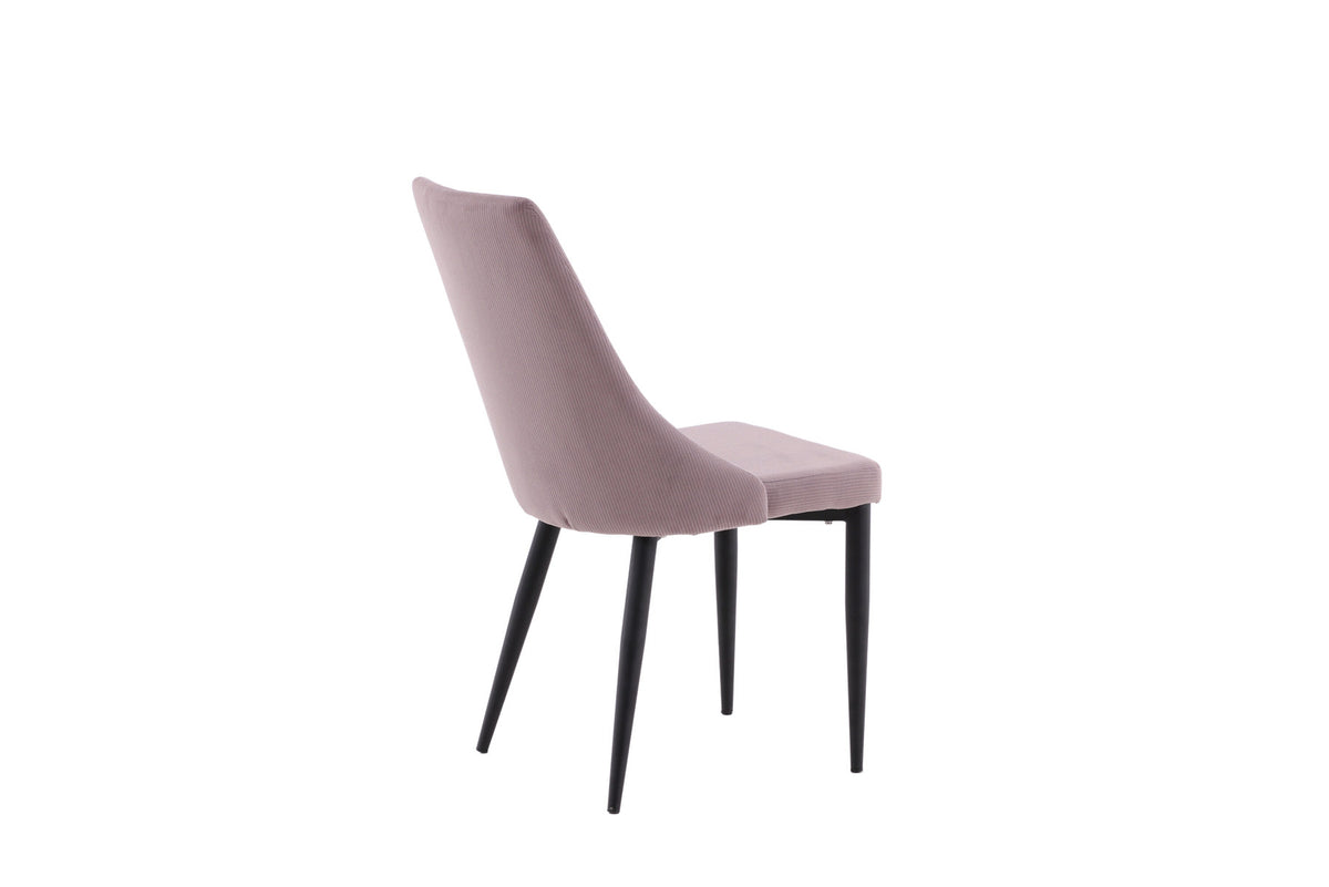 Leone Stuhl in Altrosa präsentiert im Onlineshop von KAQTU Design AG. Stuhl ist von Venture Home