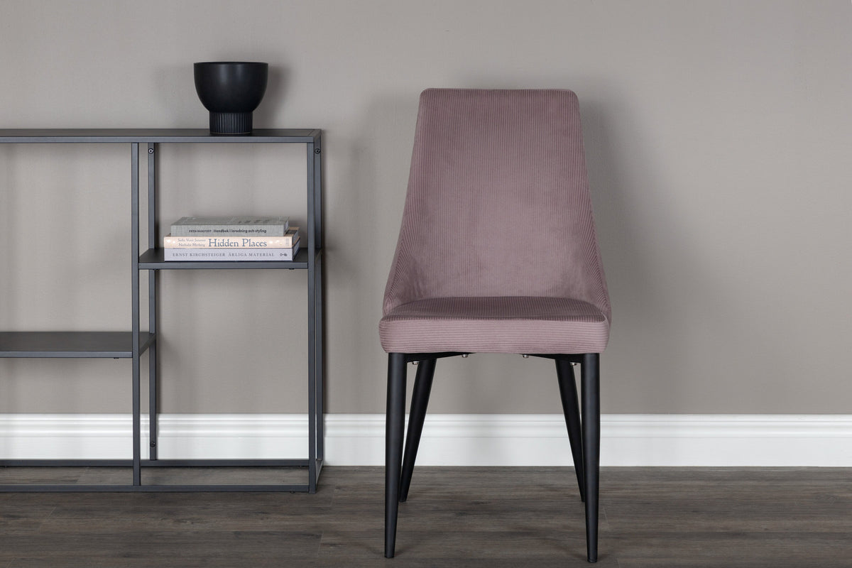 Leone Stuhl in Altrosa präsentiert im Onlineshop von KAQTU Design AG. Stuhl ist von Venture Home