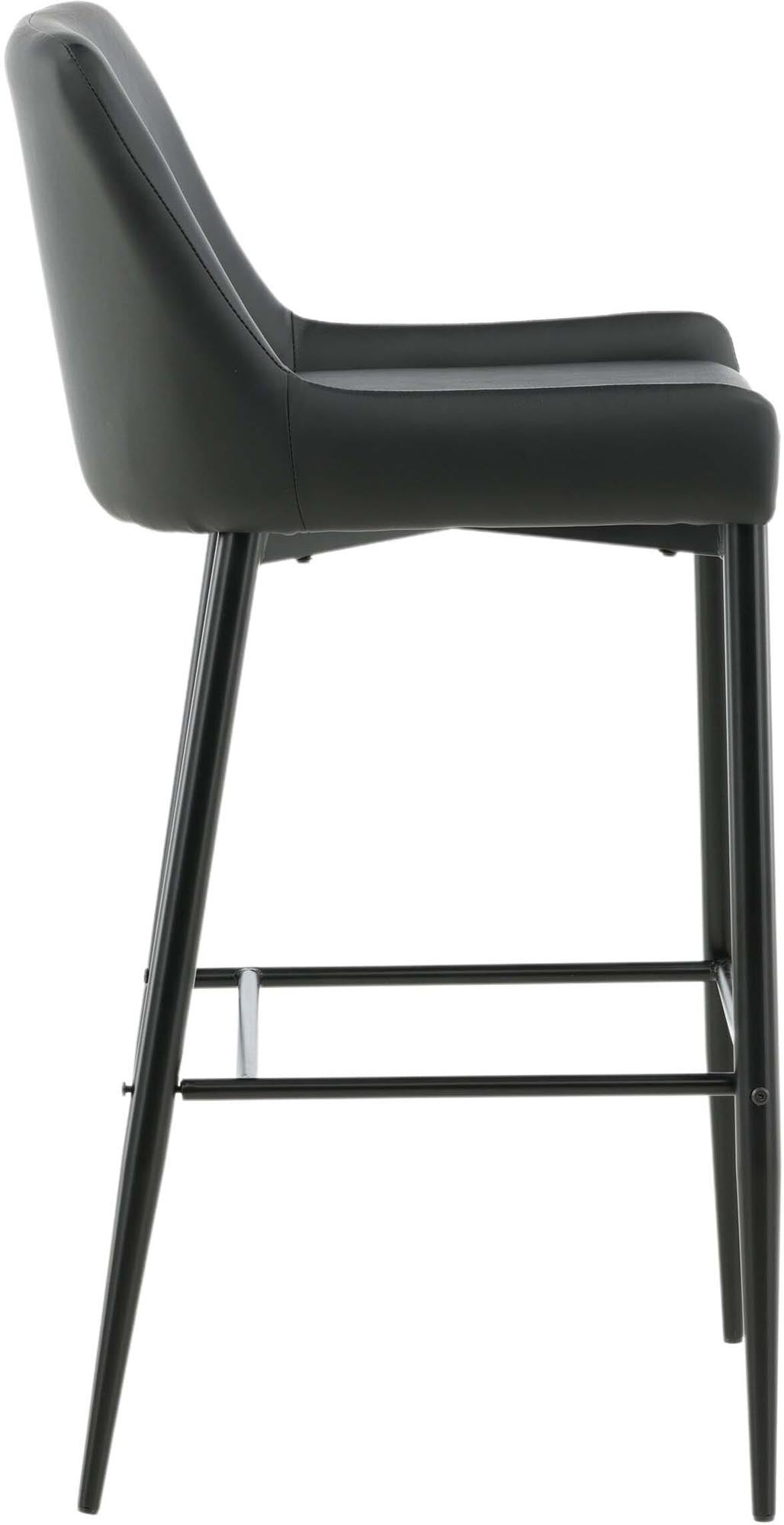 Plaza Barstuhl in Schwarz präsentiert im Onlineshop von KAQTU Design AG. Barstuhl ist von Venture Home