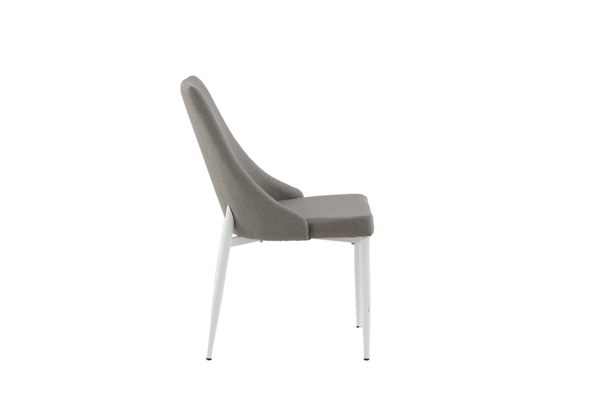 Leone Stuhl in Grau präsentiert im Onlineshop von KAQTU Design AG. Stuhl ist von Venture Home