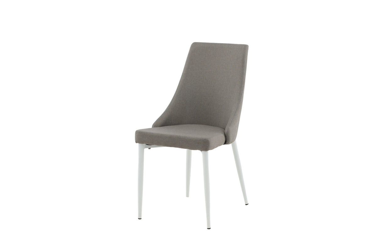 Leone Stuhl in Grau präsentiert im Onlineshop von KAQTU Design AG. Stuhl ist von Venture Home