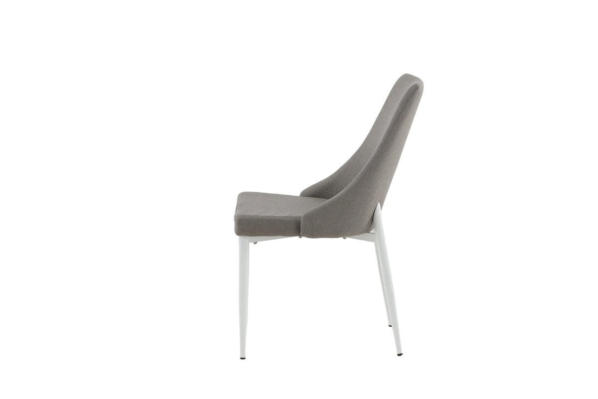 Leone Stuhl in Grau präsentiert im Onlineshop von KAQTU Design AG. Stuhl ist von Venture Home