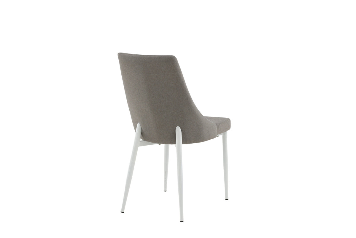 Leone Stuhl in Grau präsentiert im Onlineshop von KAQTU Design AG. Stuhl ist von Venture Home