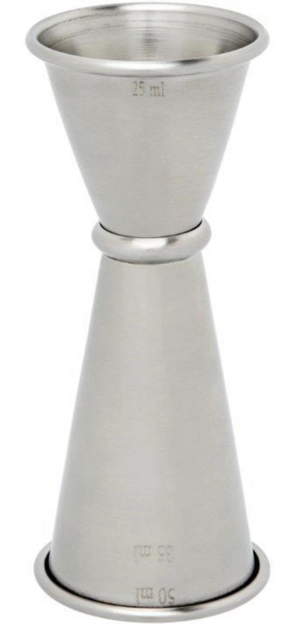 Kippmass 0.025 und 0.05lt Japan Style in Silber präsentiert im Onlineshop von KAQTU Design AG. Barzubehör ist von Piazza