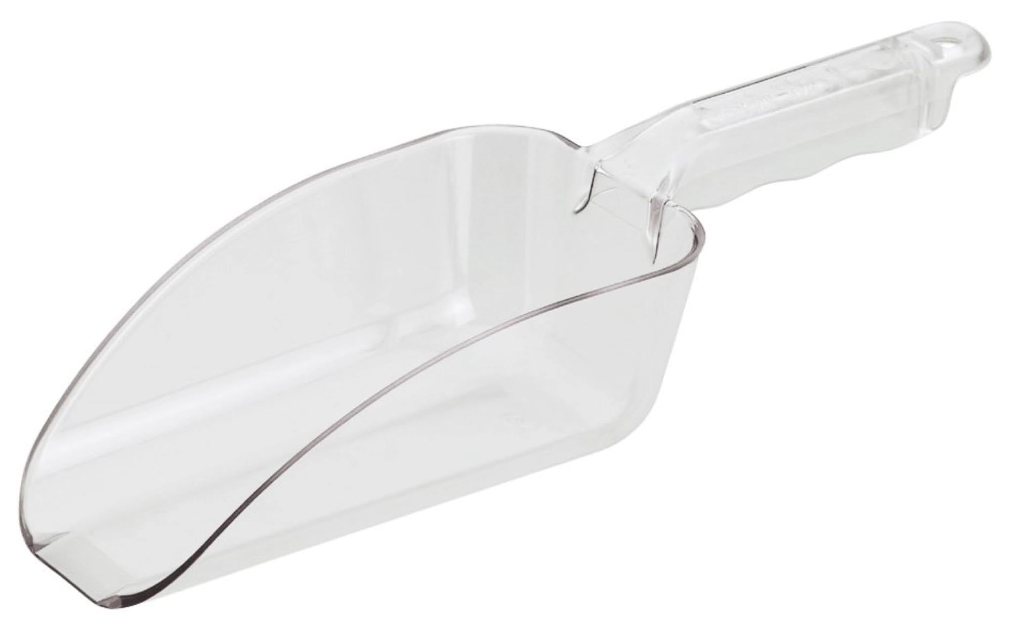Eisschaufel von Piazza aus robustem Polycarbonat (0,72l) für Barkeeper. Hygienisch, bruchsicher und ergonomisch – ideal für jede Bar!
