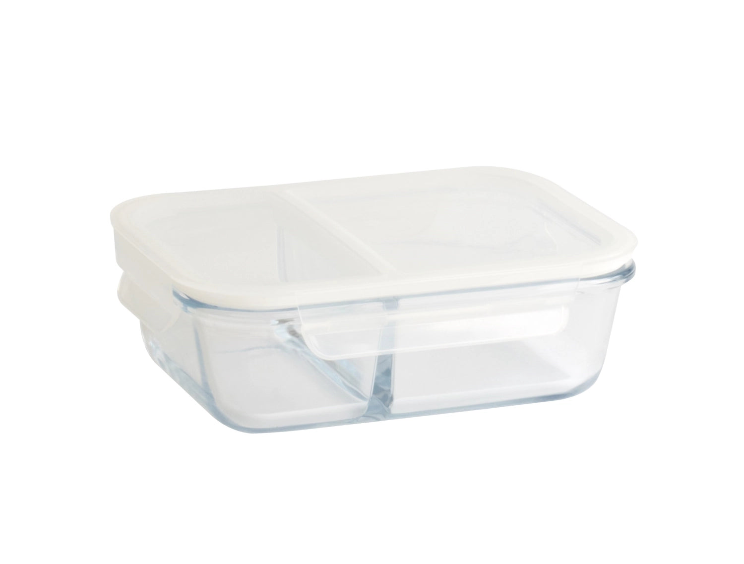 Pebbly Lunch-Box aus Glas 950ml, 20x15x6cm - KAQTU Design