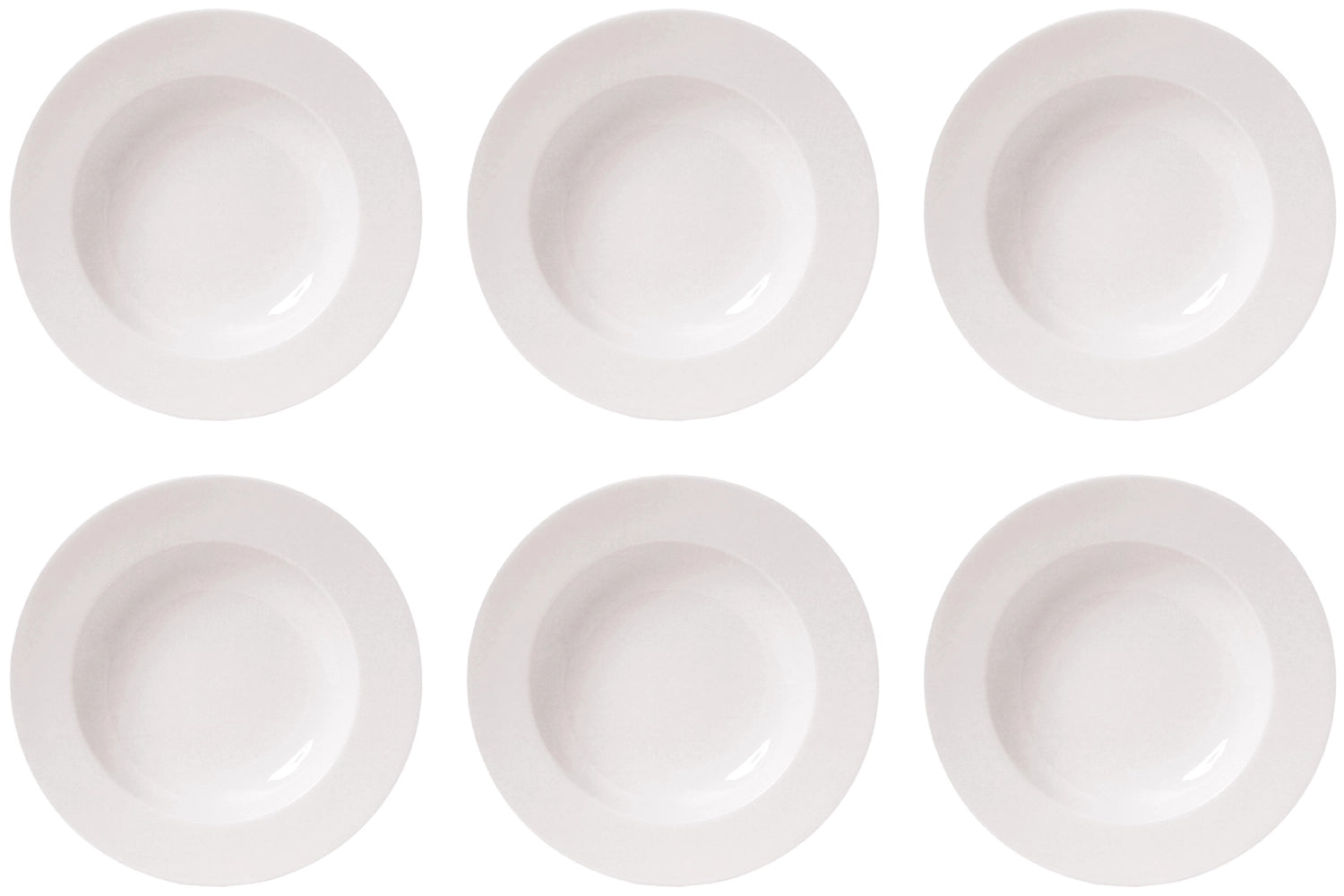 6 Set Uni 09 plate deep 24cm top CC